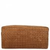 Stylowa Torebka Skórzana Shopper Bag Ruda